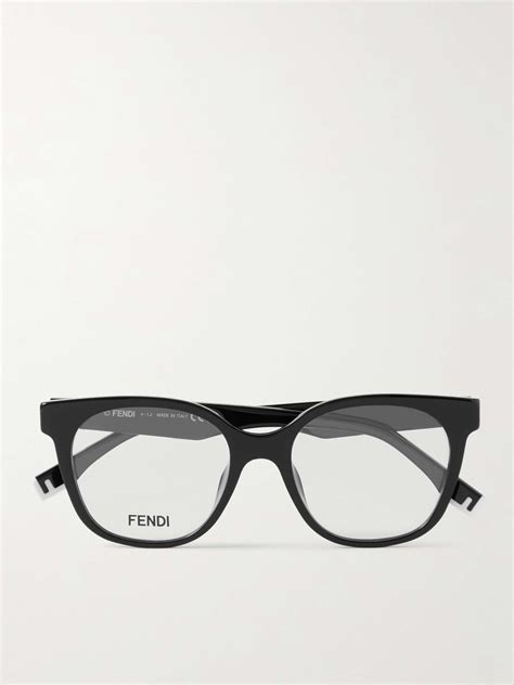 fendi glass frames black colorful|fendi glasses frames men's.